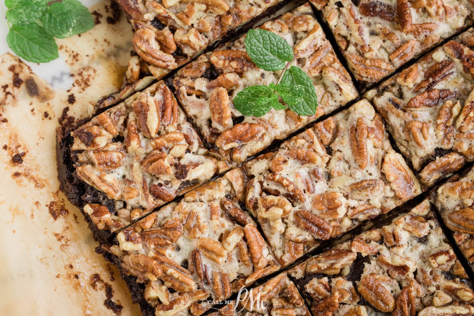 Pecan Praline Brownies Recipe