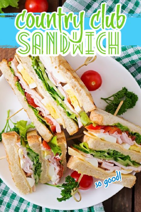 COUNTRY CLUB SANDWICH RECIPE