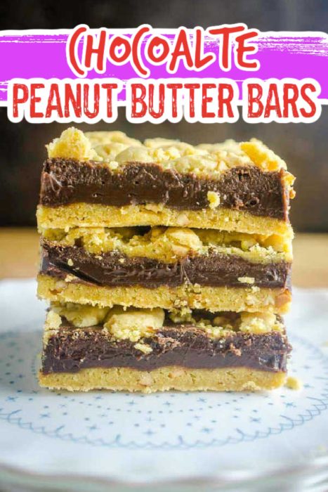 CHOCOLATE PEANUT BUTTER BARS