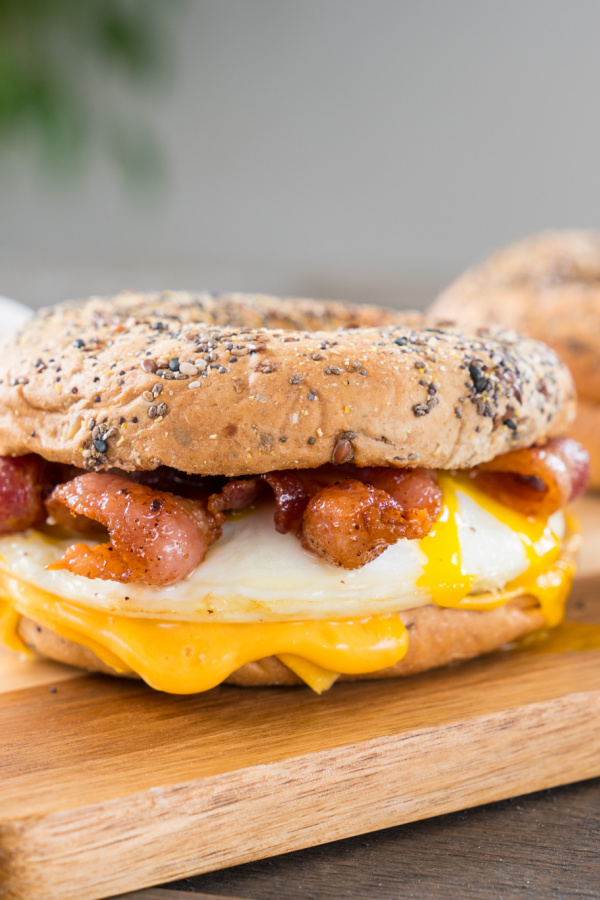 Ham, Egg, and Cheese Breakfast Sandwiches Recipe