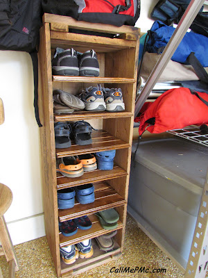 Turning leftover scrap wood and tile into a cute DIY entryway shoe tray -  Shoe Makes New