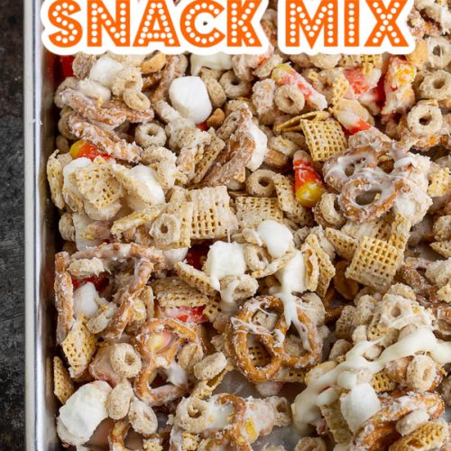 Sweet & Salty Halloween Snack Mix – No Cook, Ready in 2 Minutes