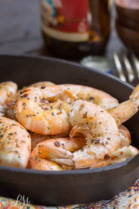 This succulent shrimp recipe, Spicy Roasted Shrimp, is full of bold flavors. 