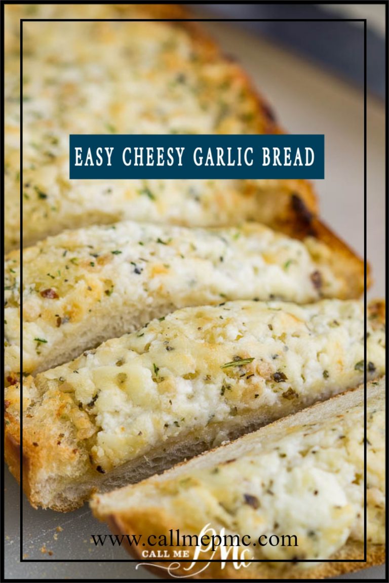 EASY CHEESY GARLIC BREAD