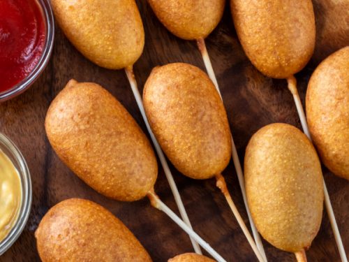 The Racing Sausages Corn Dog -  - Food Recipes & Videos