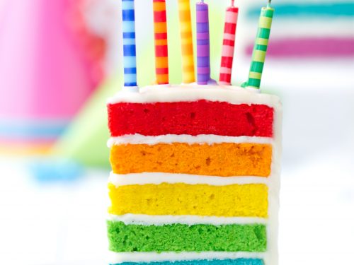 Rainbow Reveal Easy Layers! Cake - Wilton