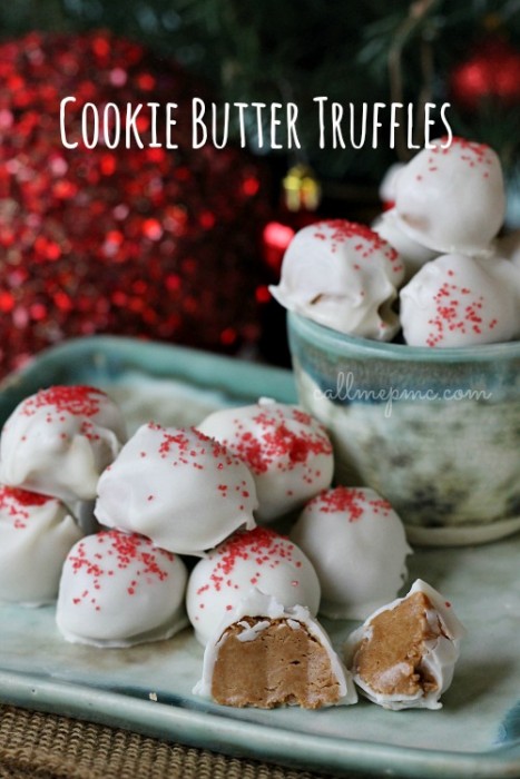 Three Ingredient Cookie Butter Truffle Recipe