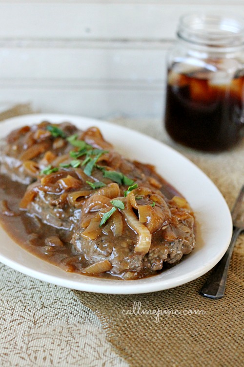HAMBURGER STEAK WITH ONIONS AND BROWN GRAVY RECIPE > Call Me PMc