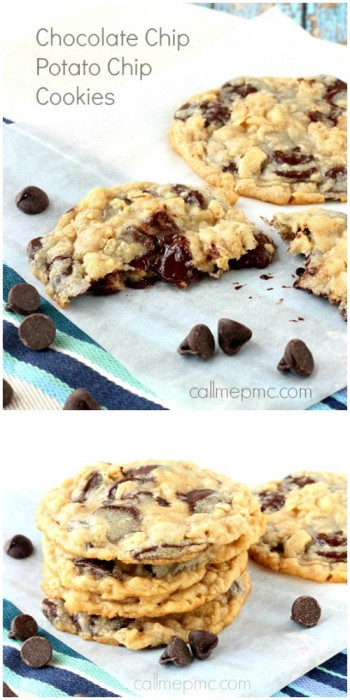 Chocolate Chip Potato Chip Cookies