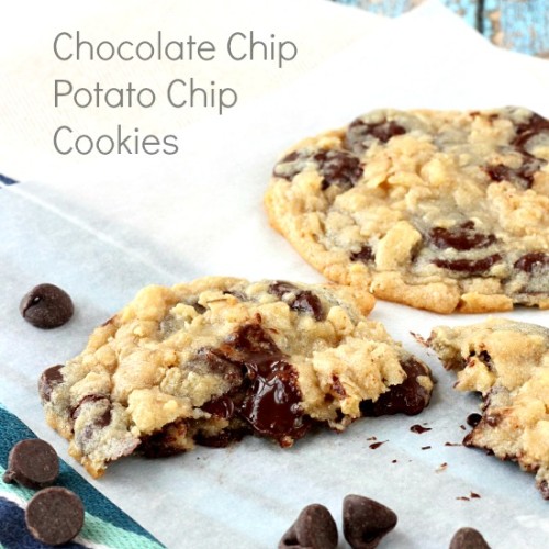 Chocolate Chip Potato Chip Cookies