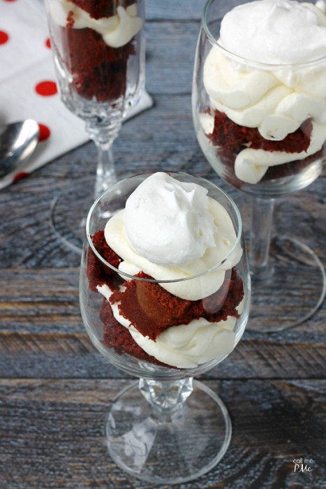 Red Velvet Parfaits Recipe