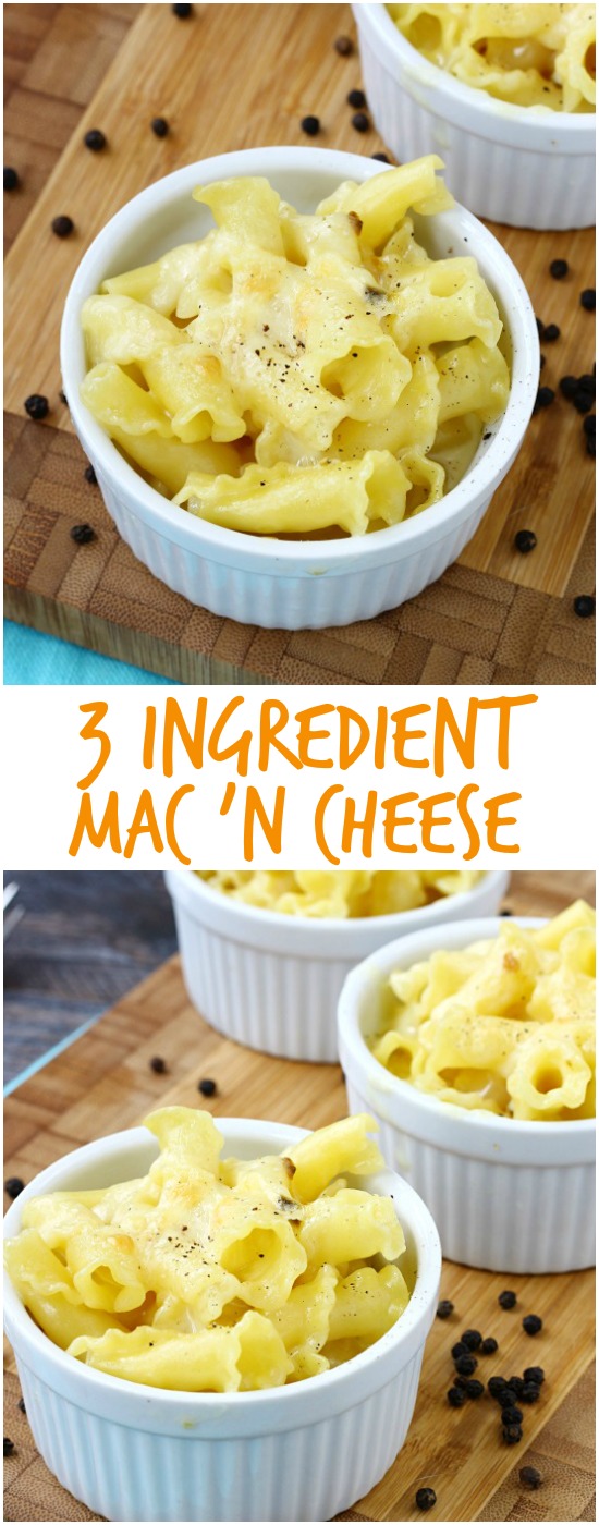 3 INGREDIENT MAC AND CHEESE RECIPE