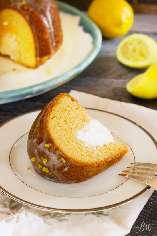 Crème-Filled Golden Bundt Cake, Recipe