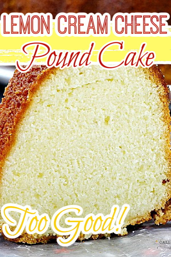 Cream Cheese Pound Cake Recipe (VIDEO) - A Spicy Perspective