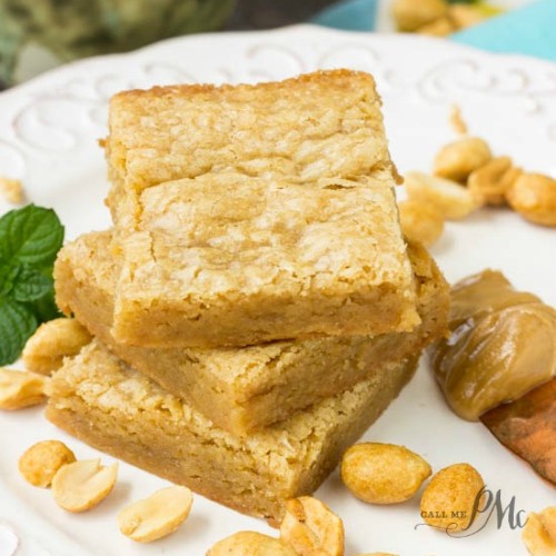 finds — blog — PEANUT BUTTER BLONDIE