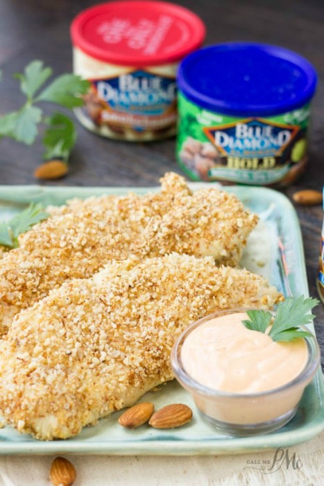 Almond Crusted Chicken Tenders Recipe 9668