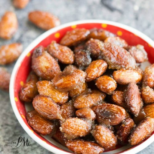 Our Sweet and Spicy Toasted Almonds are a Great Midday Snack