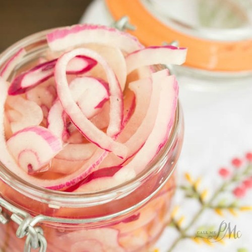 Sweet Pickled Red Onions - Cooks Well With Others