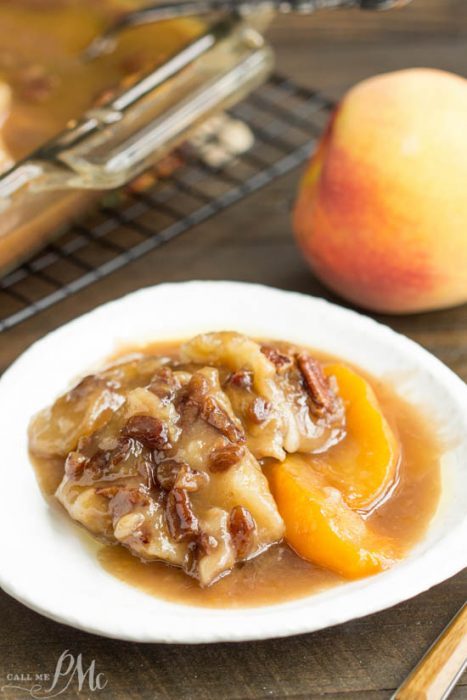 Peach Pecan Cobbler Recipe