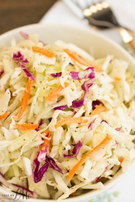 TANGY VINEGAR BASED SLAW