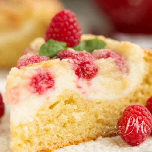 Lemon Raspberry Crumb Cake - The Baking ChocolaTess