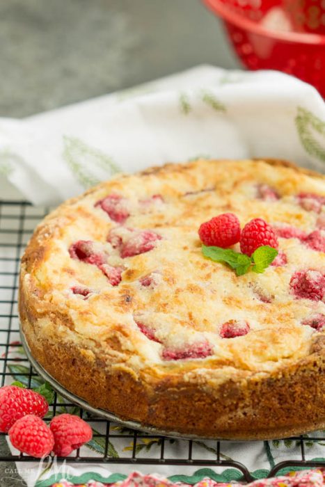 Raspberry Streusel Cream Cheese Coffee Cake 7655