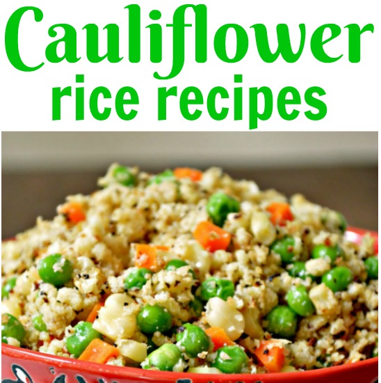 Not only is cauliflower rice good for you, it tastes good too! I put together a collection of some of the Tastiest Cauliflower Rice Recipes.