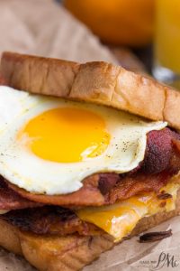 Boy Scout Campout Bacon Hash Brown Breakfast Sandwich