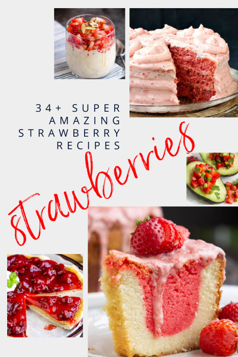 34+ TASTY STRAWBERRY RECIPES