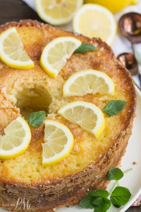 Famous Ritz Carlton Hotel Lemon Pound Cake recipe