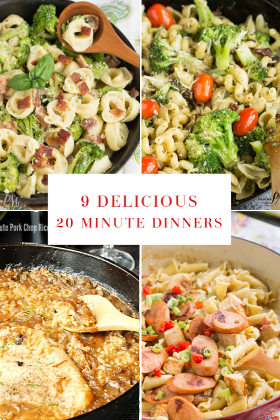 Quick, Easy, and Delicious 20 Minute Dinner Recipes > Call Me PMc