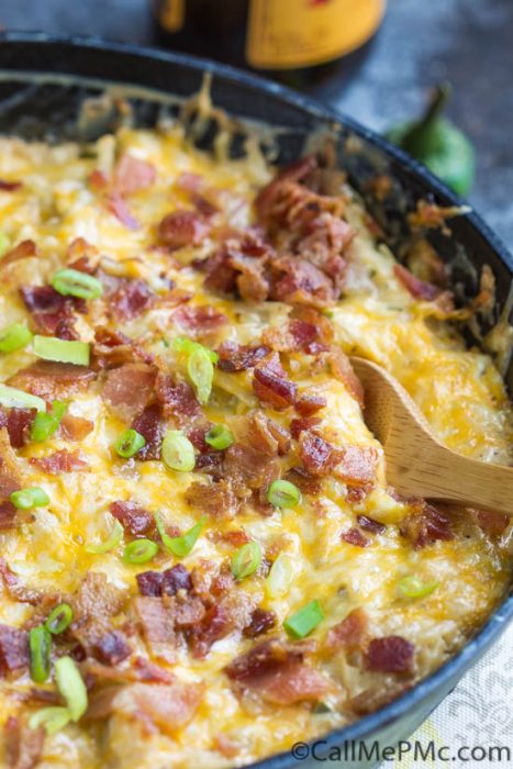 Jalapeno Popper Hash Brown Casserole Recipe