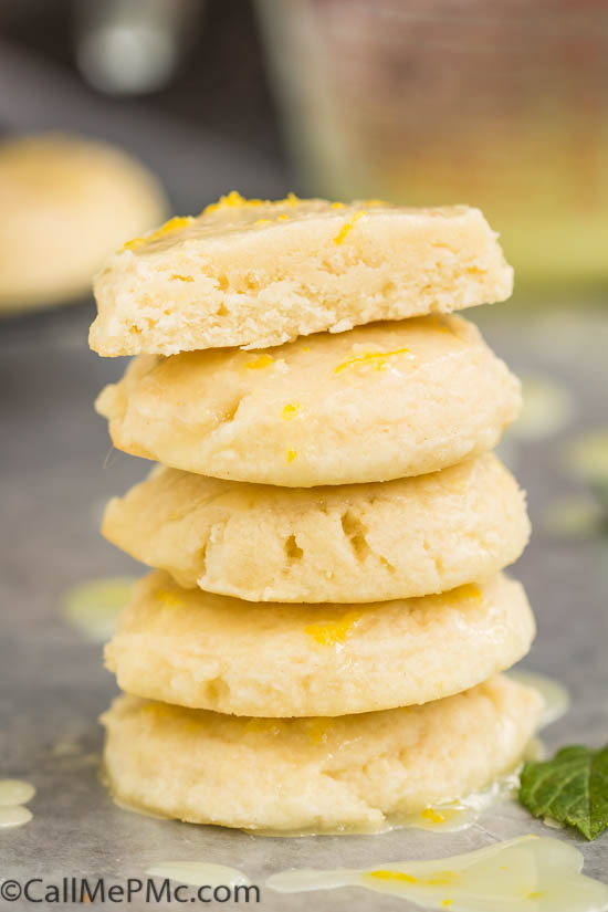 Soft Batch Glazed Lemon Cream Cheese Cookies