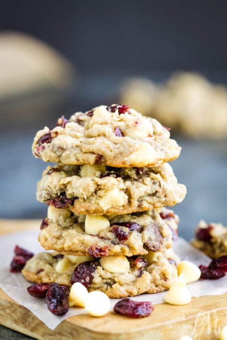 TEXAS RANGER COOKIES WITH CRANBERRIES