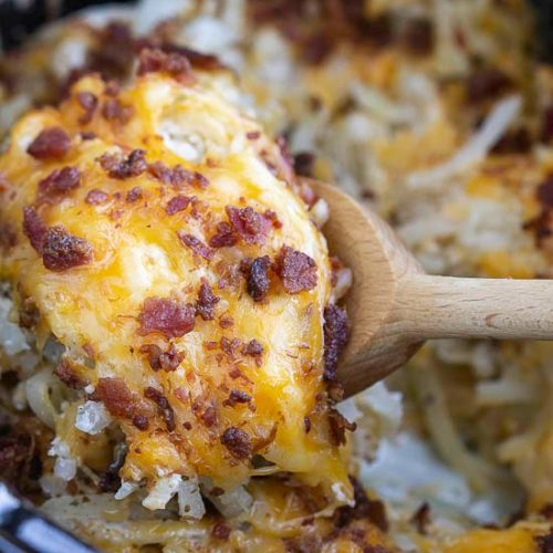 CROCK POT CRACK HASH BROWN POTATOES