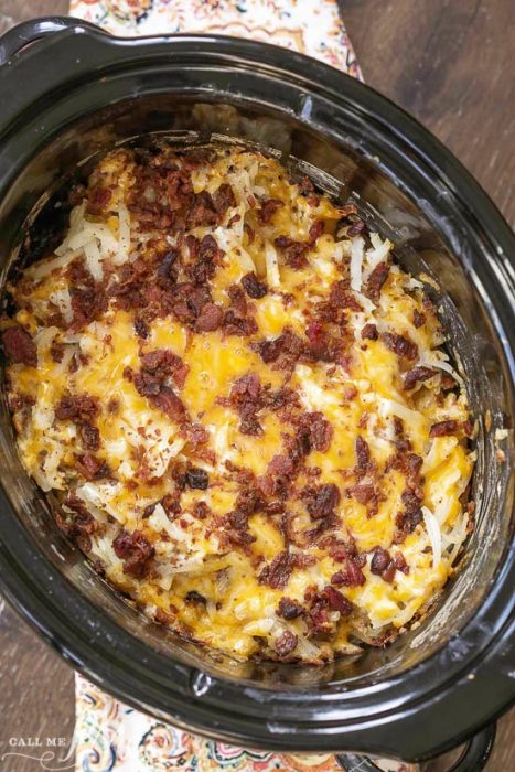 CROCK POT CRACK HASH BROWN POTATOES