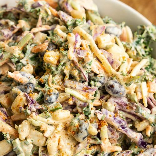 CREAMY MEXICAN KALE SLAW