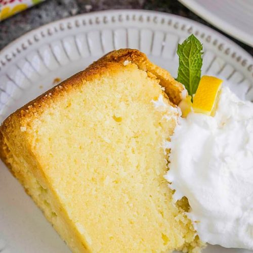 Triple Lemon Pound Cake Recipe