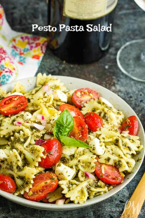 BOWTIE PESTO PASTA SALAD