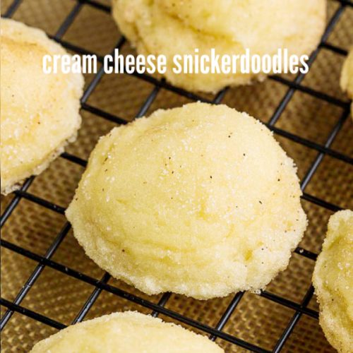 Cream Cheese Snickerdoodles Recipe 