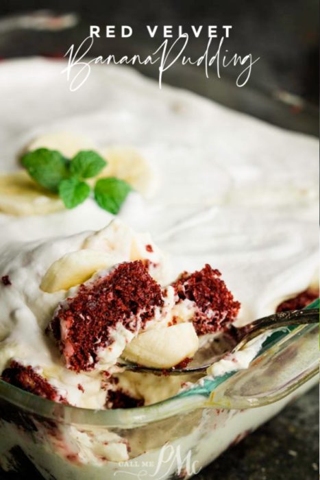 Red Velvet Banana Pudding Recipe 