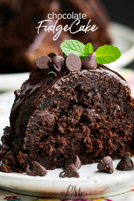 CHOCOLATE FUDGE BUNDT CAKE RECIPE