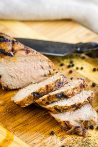 DILL PICKLE BRINED GRILLED PORK