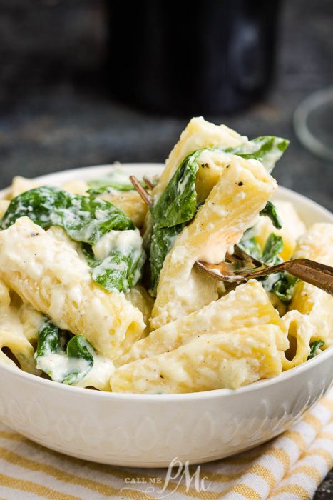 SPINACH RICOTTA PASTA CASSEROLE