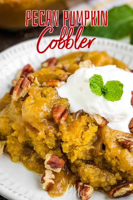 PECAN PUMPKIN COBBLER RECIPE