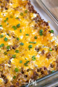 SAUSAGE HASH BROWN CASSEROLE