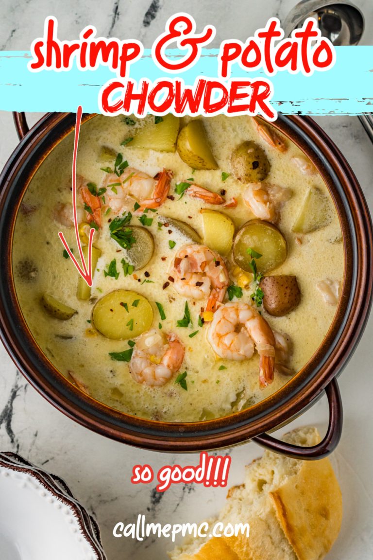 SHRIMP BACON POTATO CHOWDER