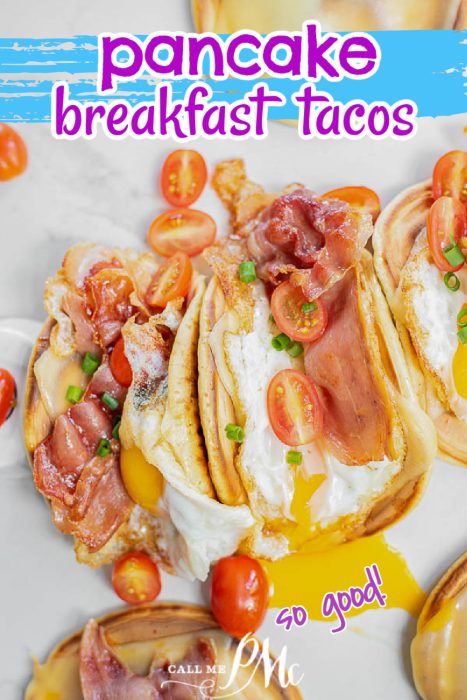 BREAKFAST PANCAKE TACOS RECIPE