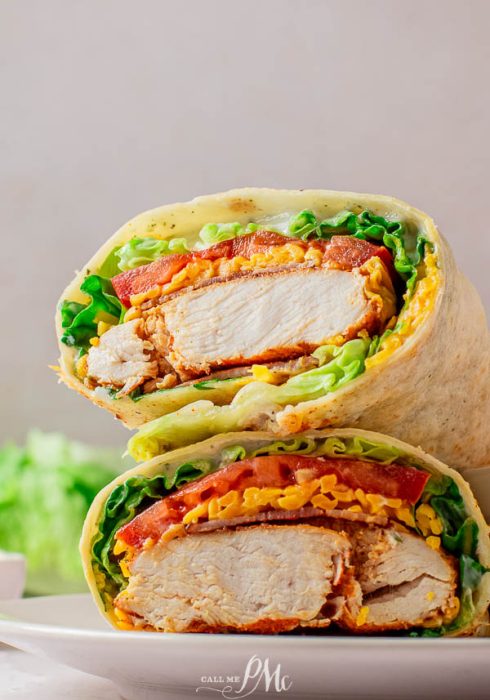 15 Minute Chicken Bacon Ranch Wrap {crack Wrap} Call Me Pmc