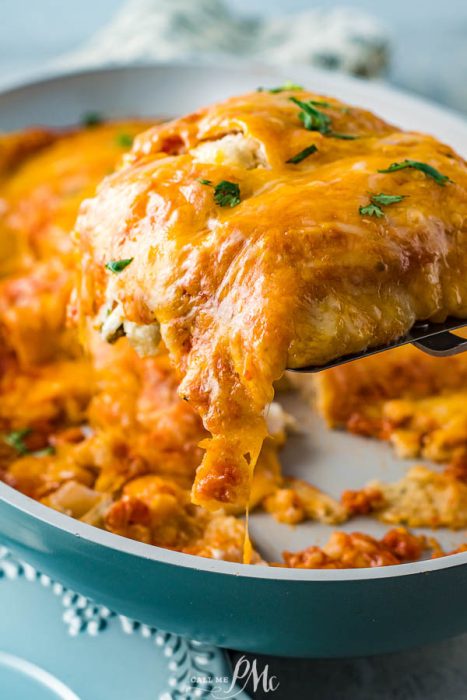 CHILE RELLENO ENCHILADAS CASSEROLE